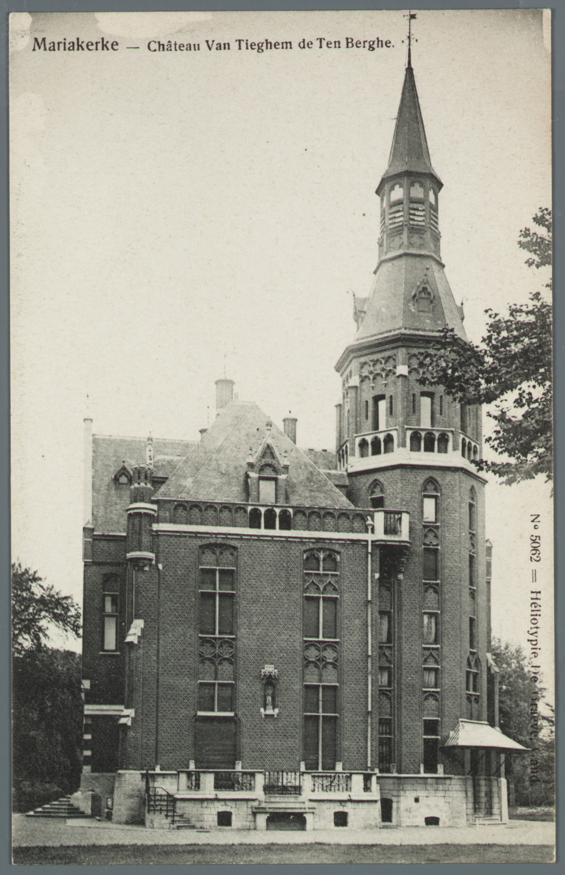 Mariakerke (bij Gent): kasteel Van Tieghem de Ten Berghe