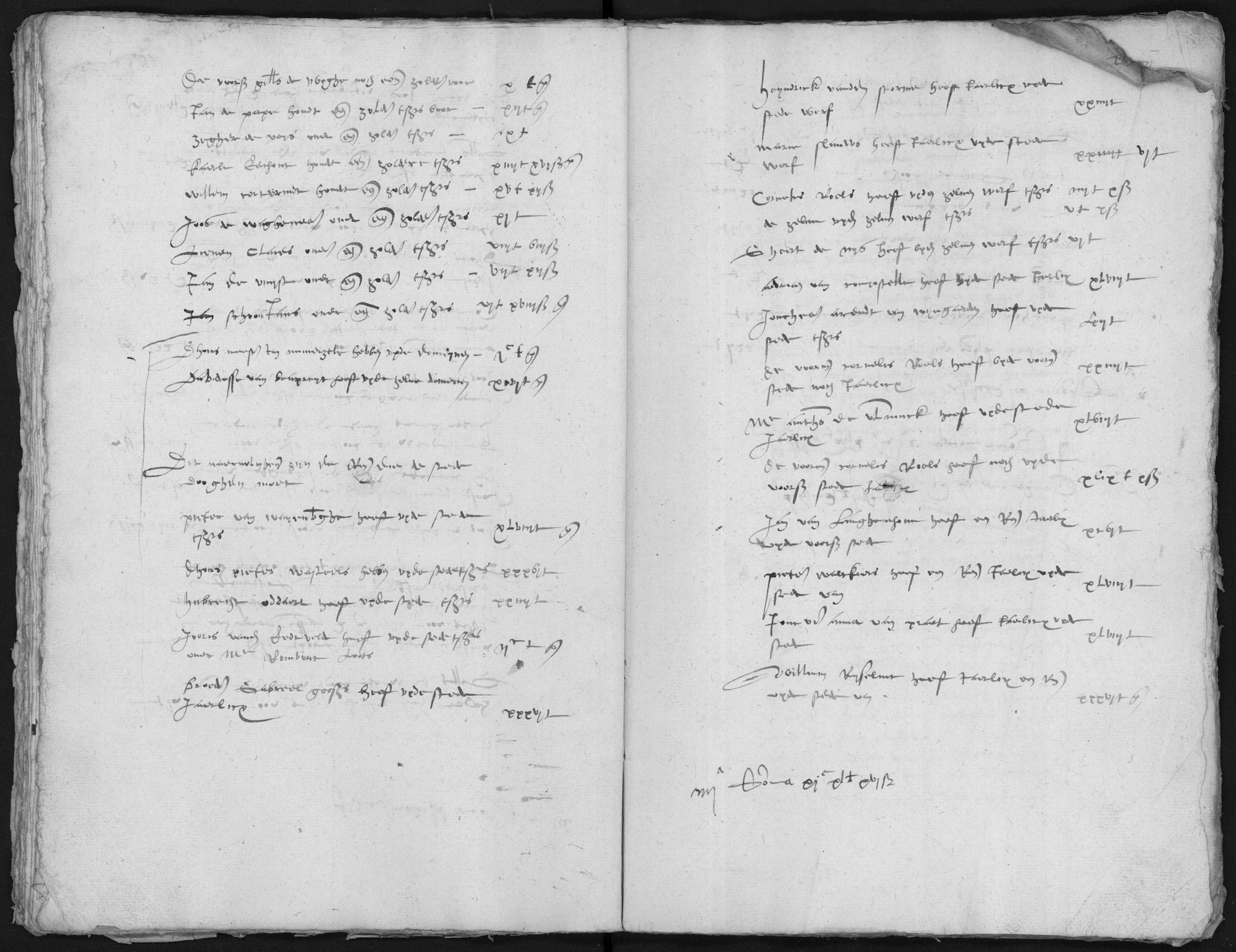 Penningkohier Ninove, 1572