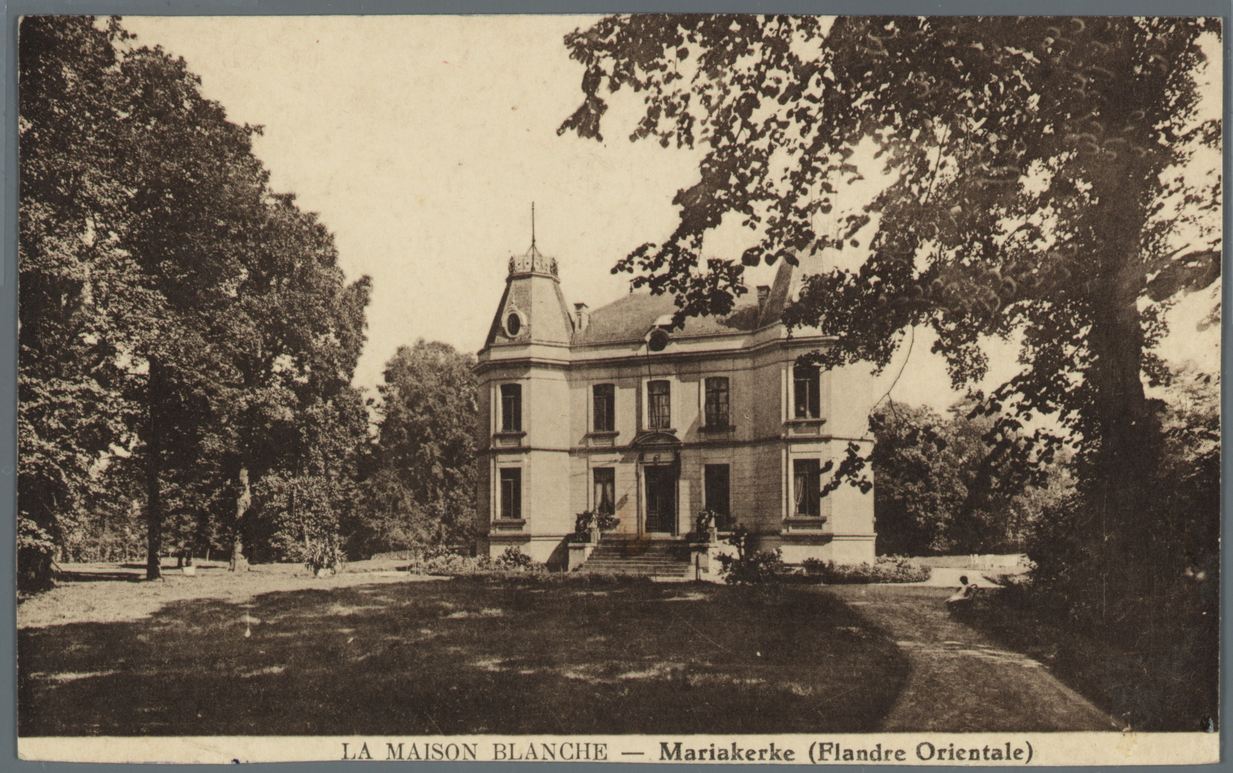 Mariakerke (bij Gent): La Maison Blanche