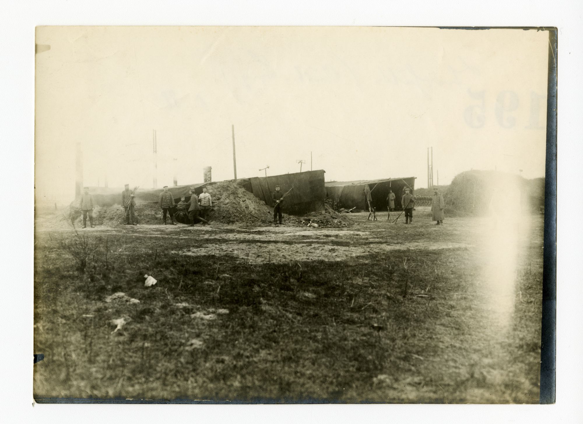 Melle: teerhut, 1915-1916