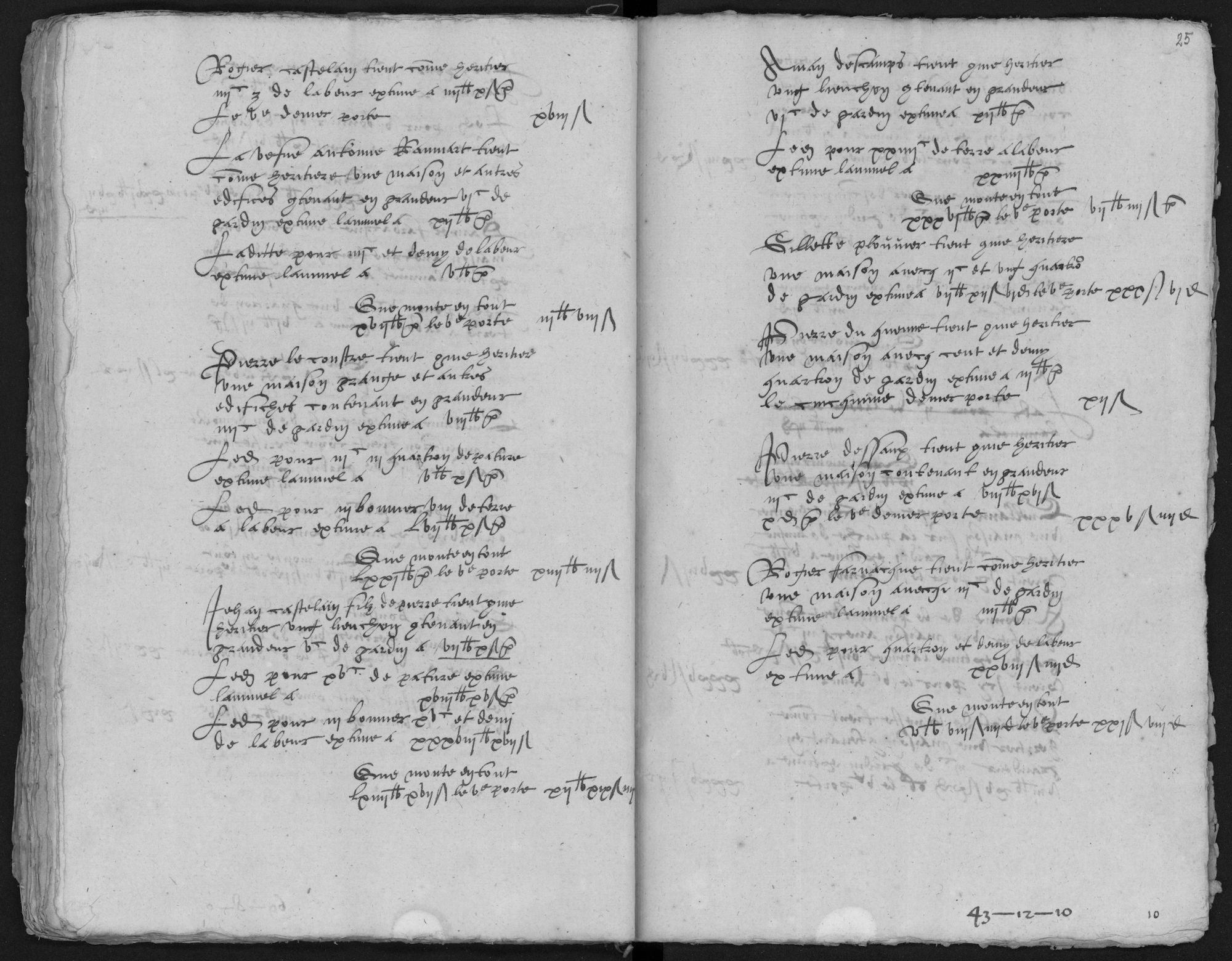 Kohier van de 5de penning in Luingne (Lowingen) (kasselrij van Kortrijk), 1577