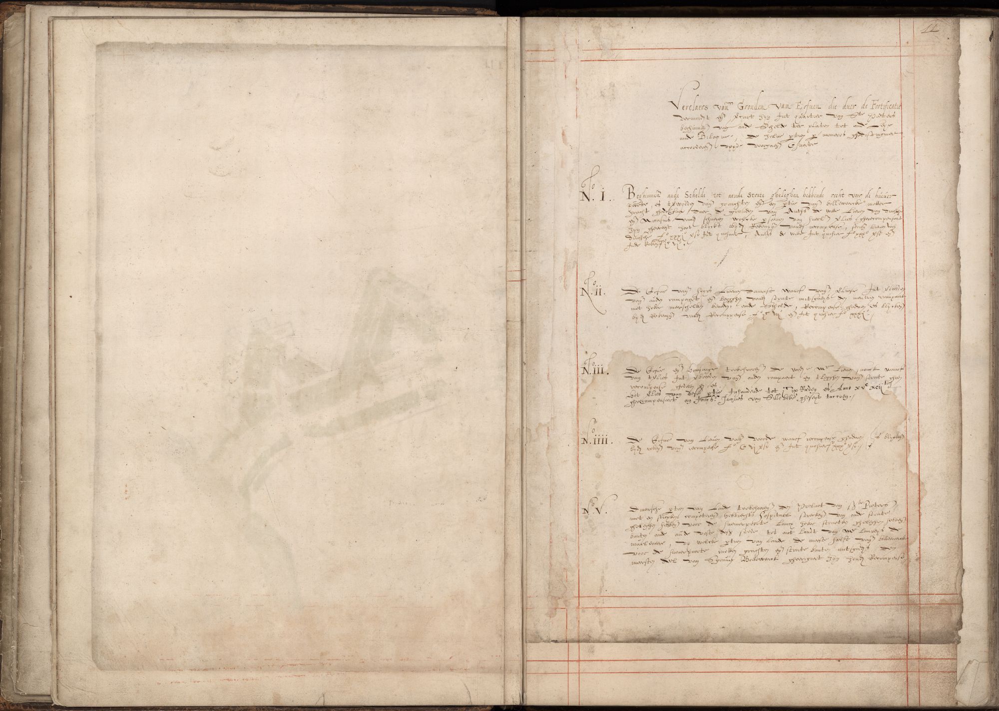 Kaartenboek van de Gentse stadsversterkingen, 1590