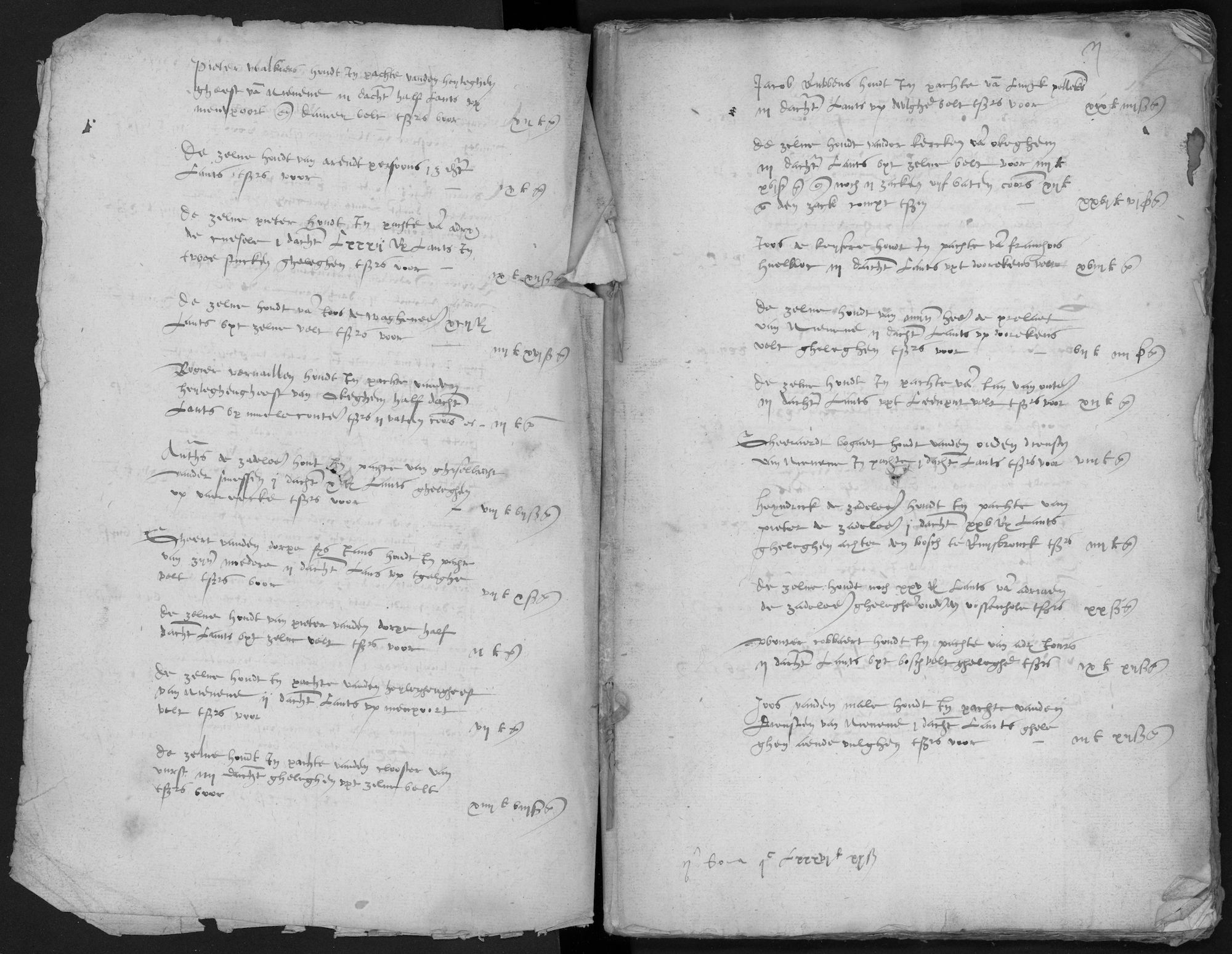 Penningkohier Ninove, 1572