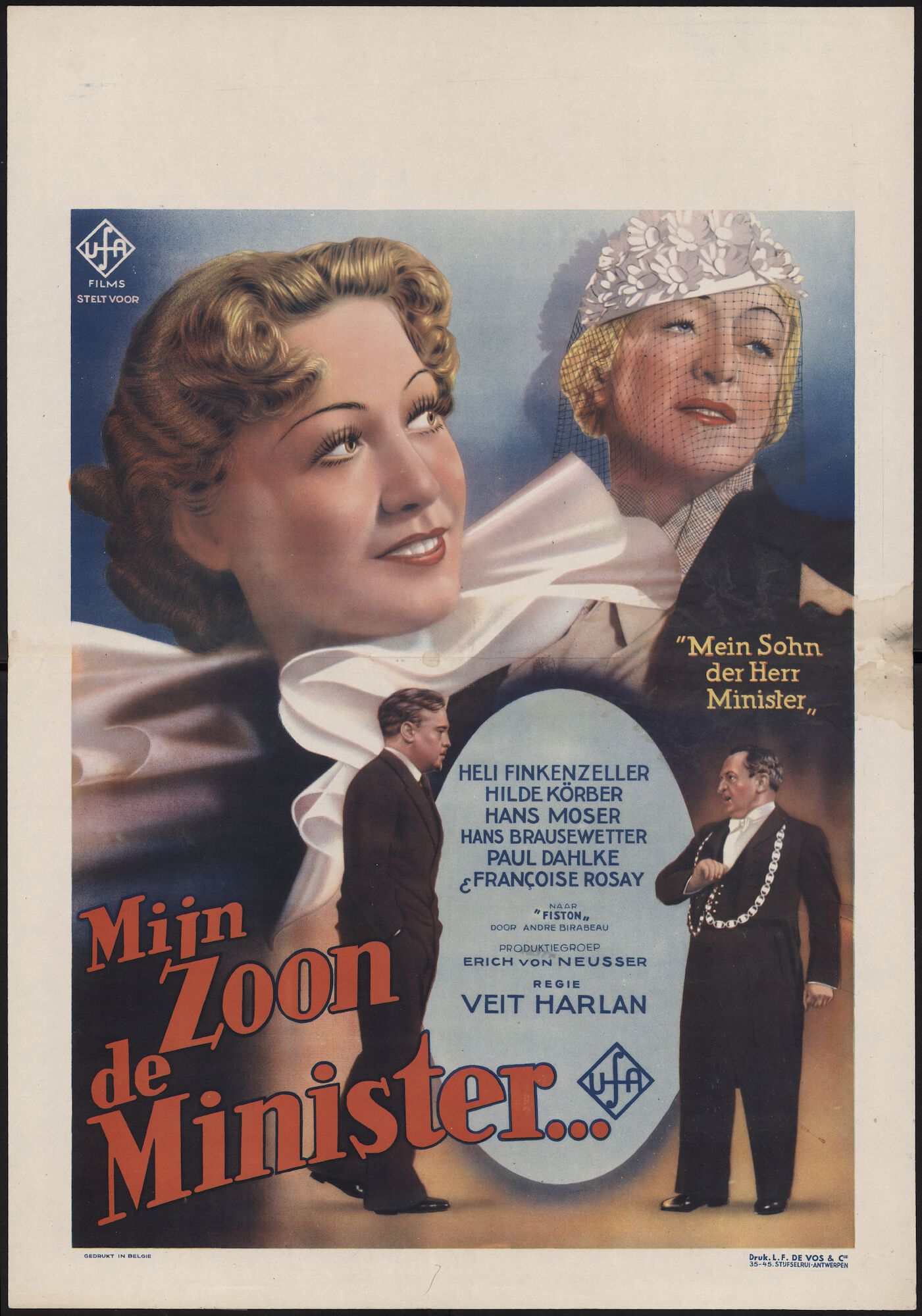 Mein Sohn der Herr Minister | Mijn zoon de minister..., Gent, november 1941