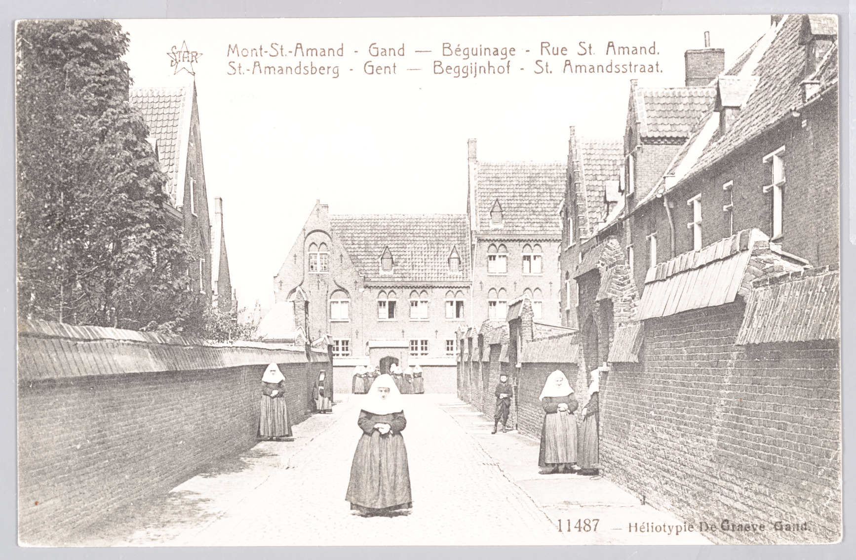Sint-Amandsberg: Groot Begijnhof: Sint-Amandsstraat