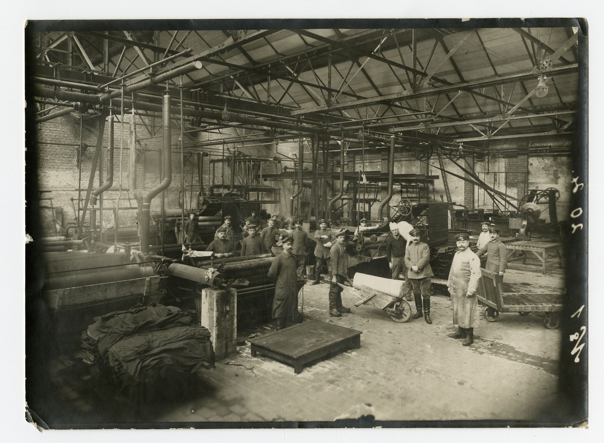 Kwatrecht: textielververij van het Duitse leger, 1915-1916