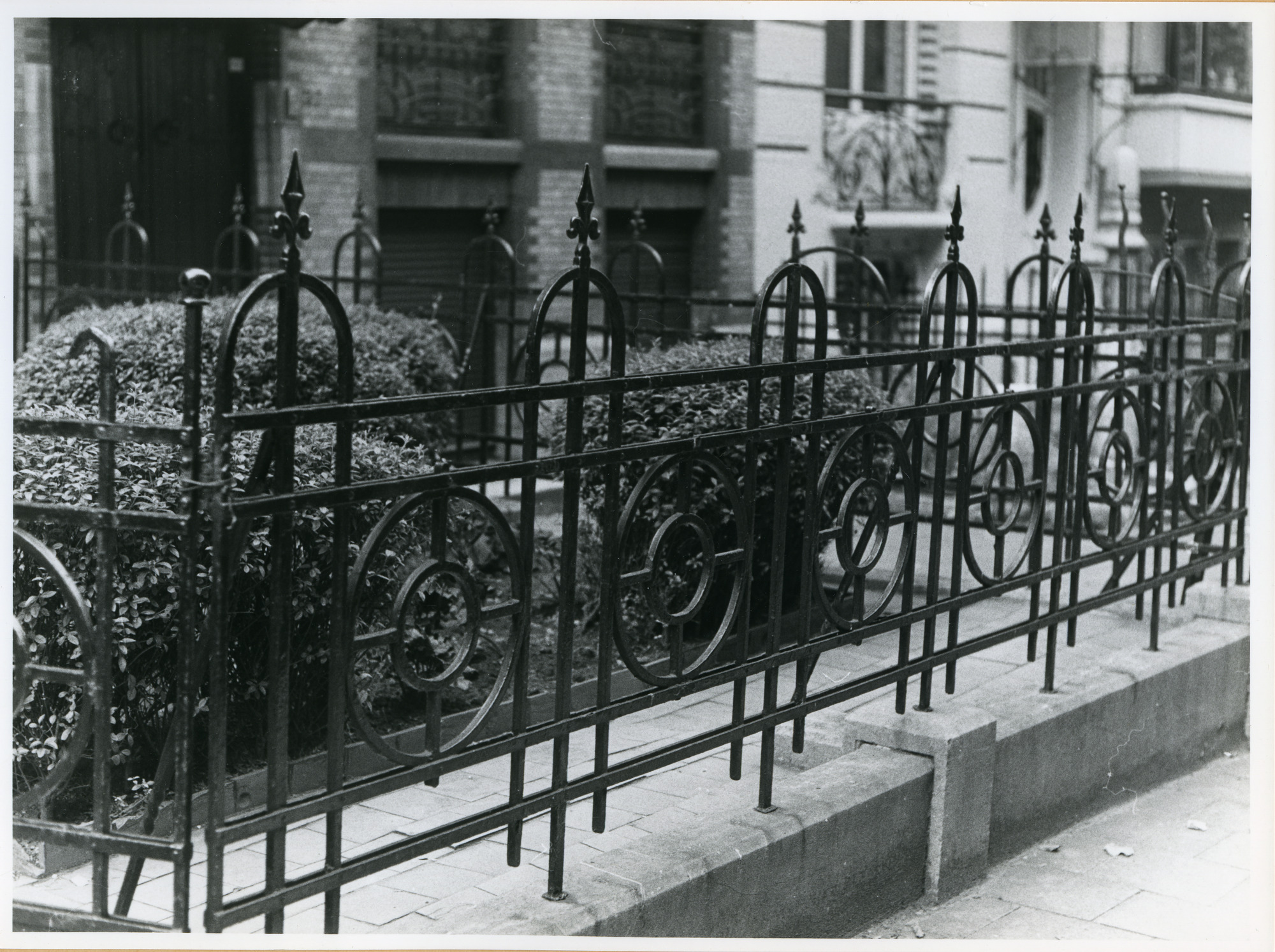 Gent: Parklaan 35: Hek, 1979