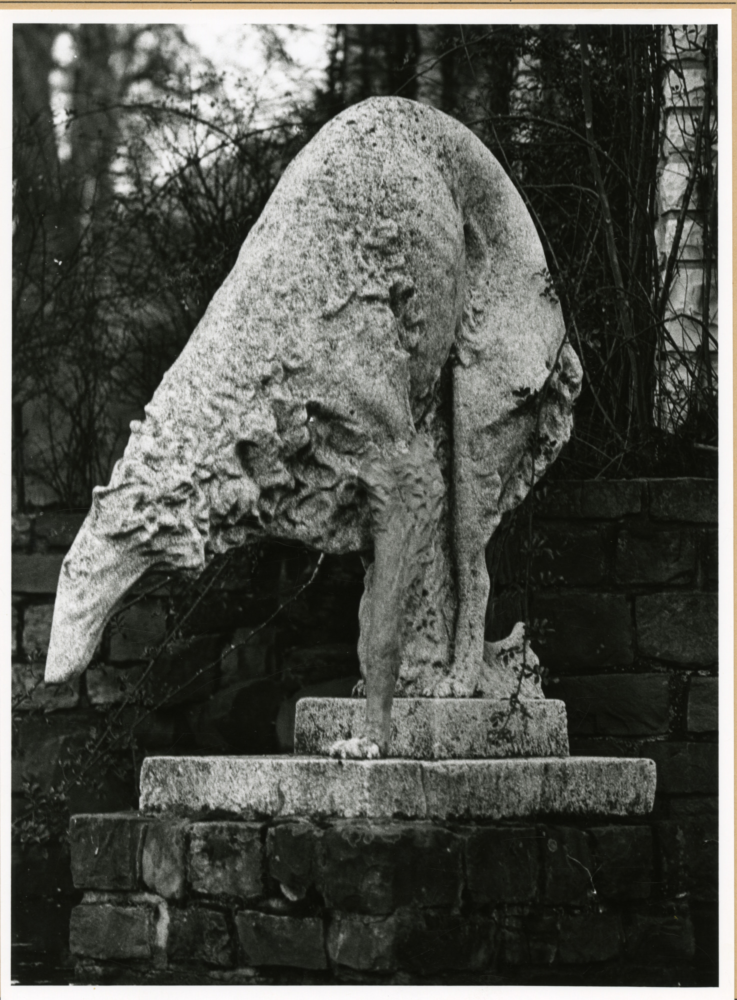 Gent: Citadelpark: beeldhouwwerk: Hazewind