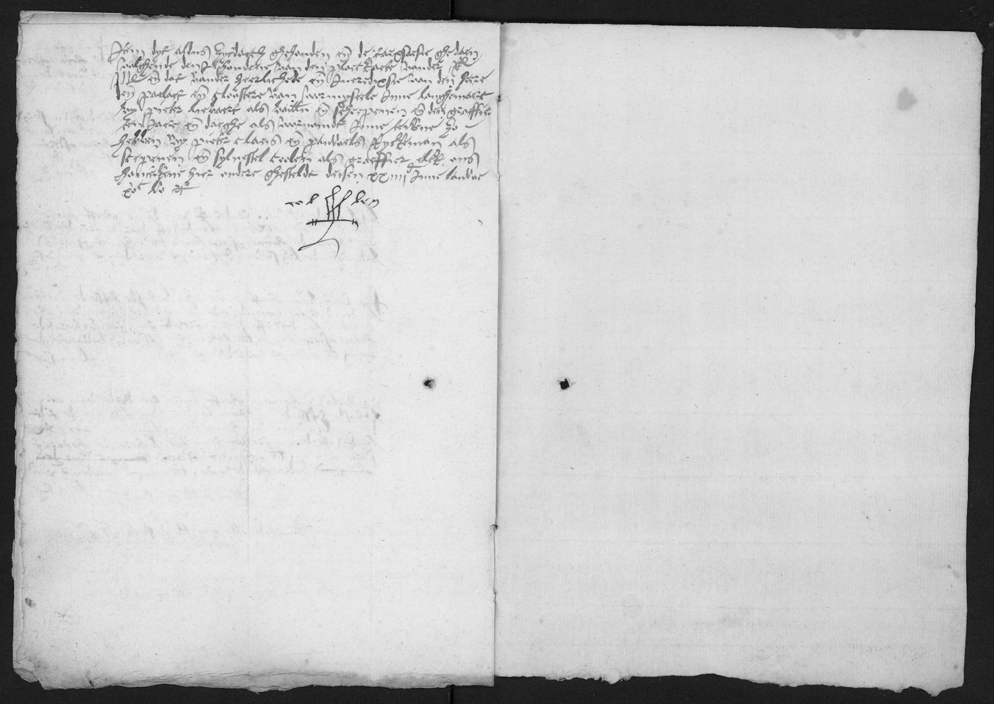 Kohier van de 10de penning in de heerlijkheid van de abdij van Voormezele in de parochie van Langemark, 1555