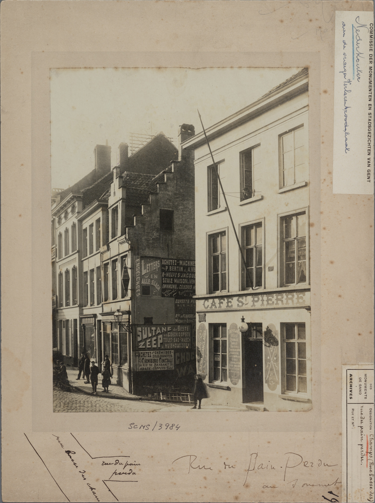 Gent: Nederkouter, hoek Verlorenkost