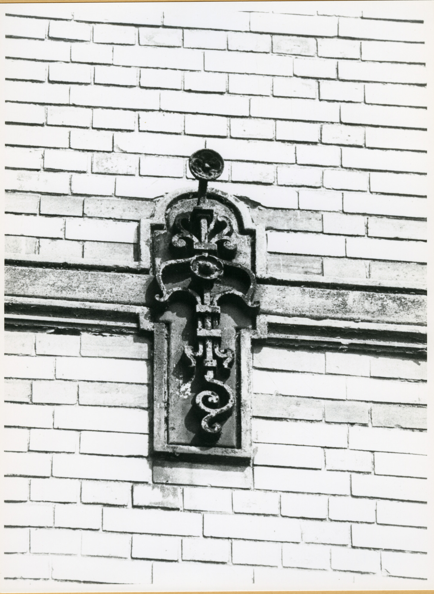 Gent: Smidsestraat 2: Gevelanker, 1979