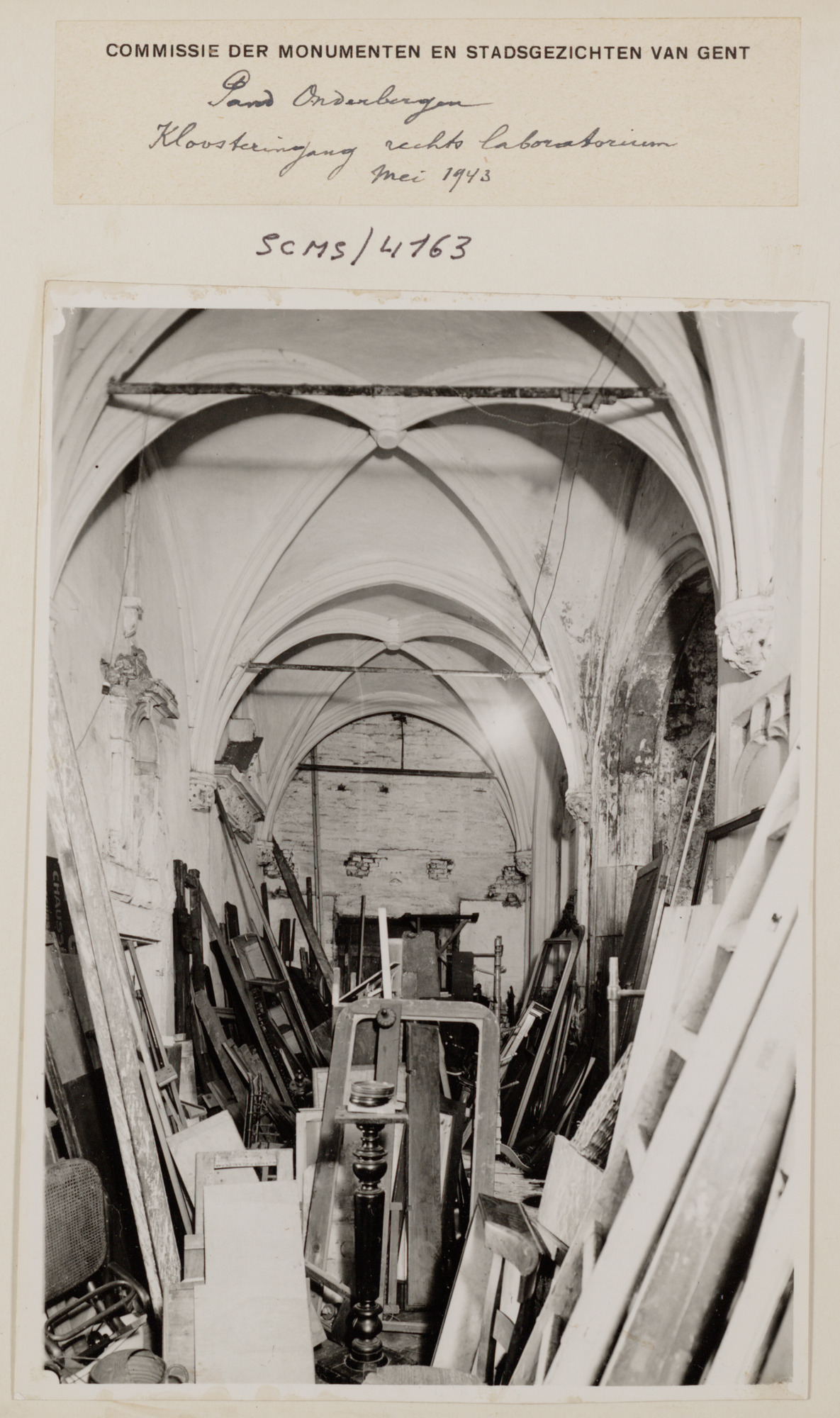 Gent: Dominicanenklooster (Het Pand), Onderbergen