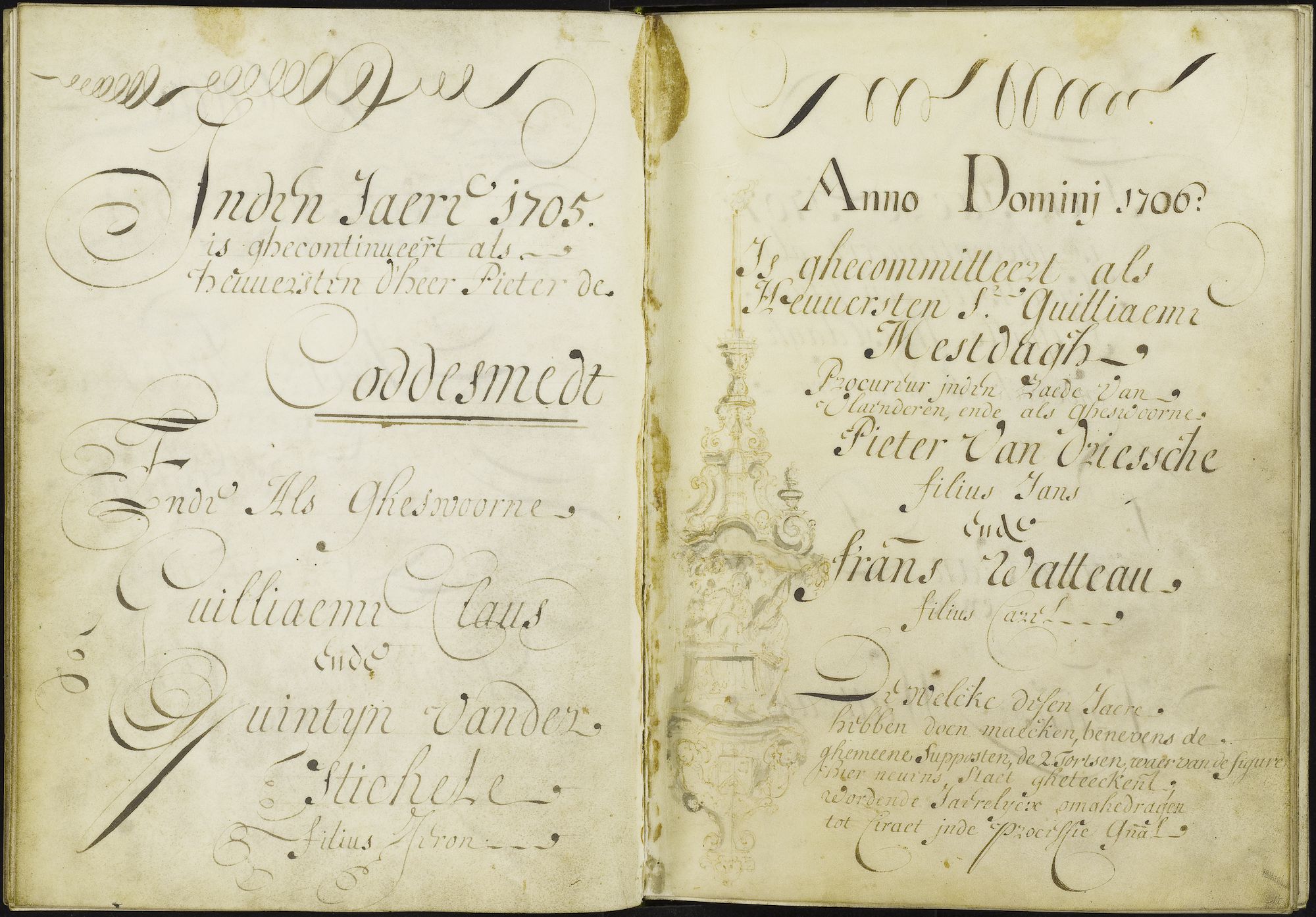 Register van het ambacht van de houtbrekers en timmerlieden van Gent, 1685-1772