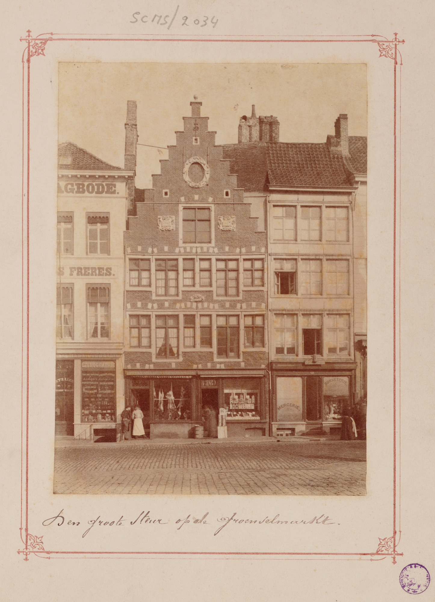Gent: Huis De Grote Steur, Groentenmarkt