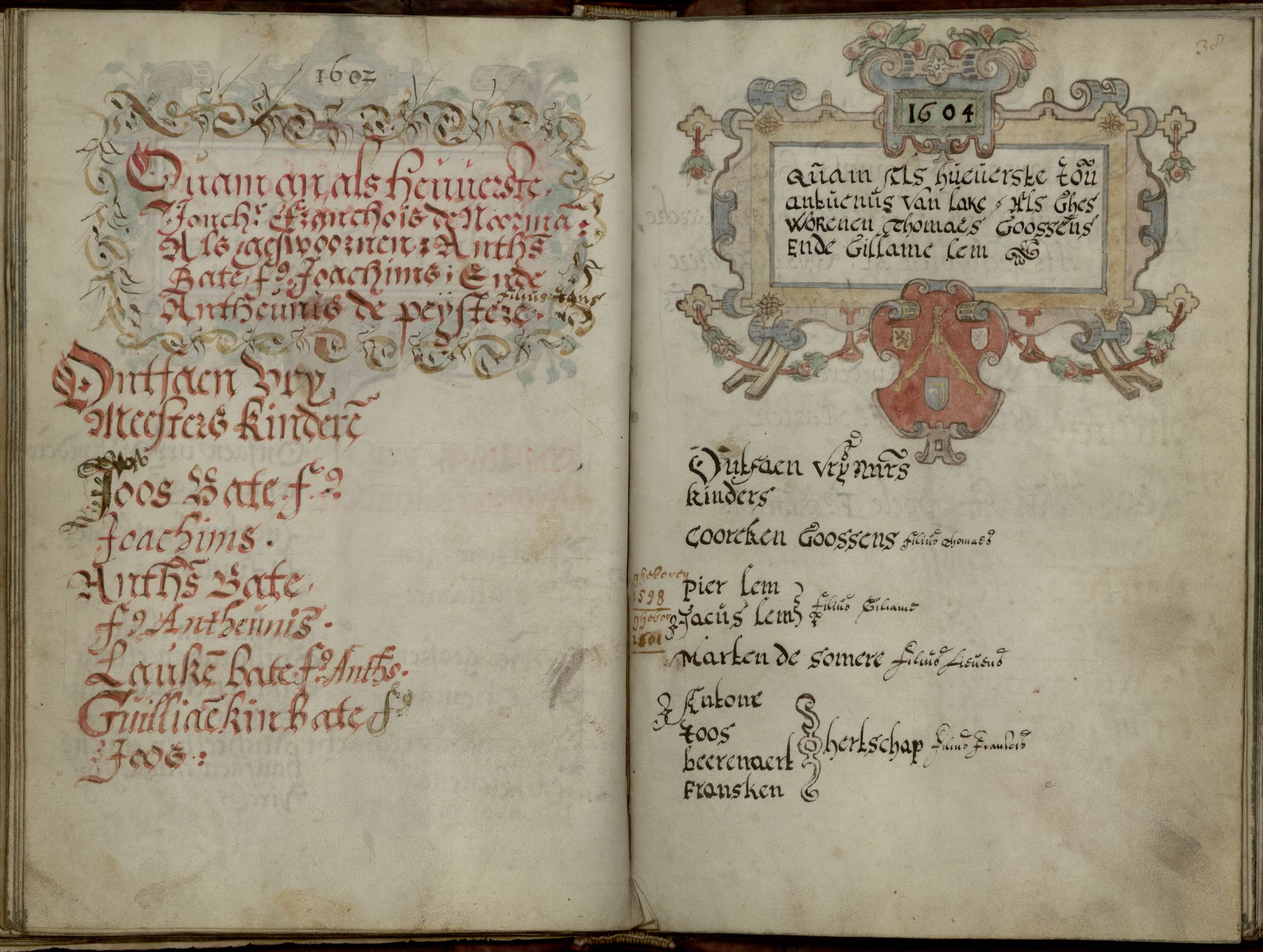 Register van het ambacht van de timmerlieden van Gent, 1423-1793