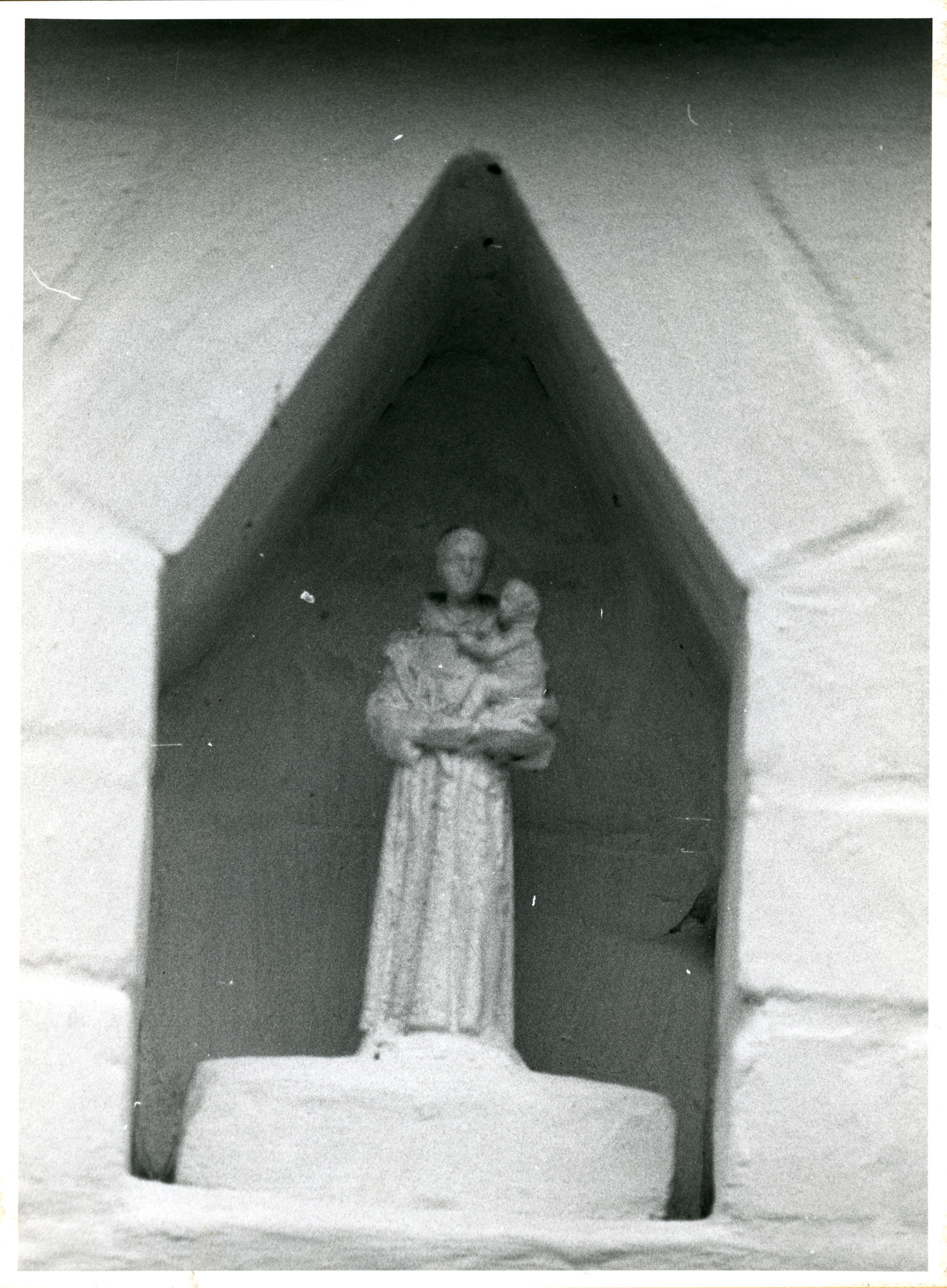 Drongen: Blauwpoortstraat 2: Gevelbeeld, 1979
