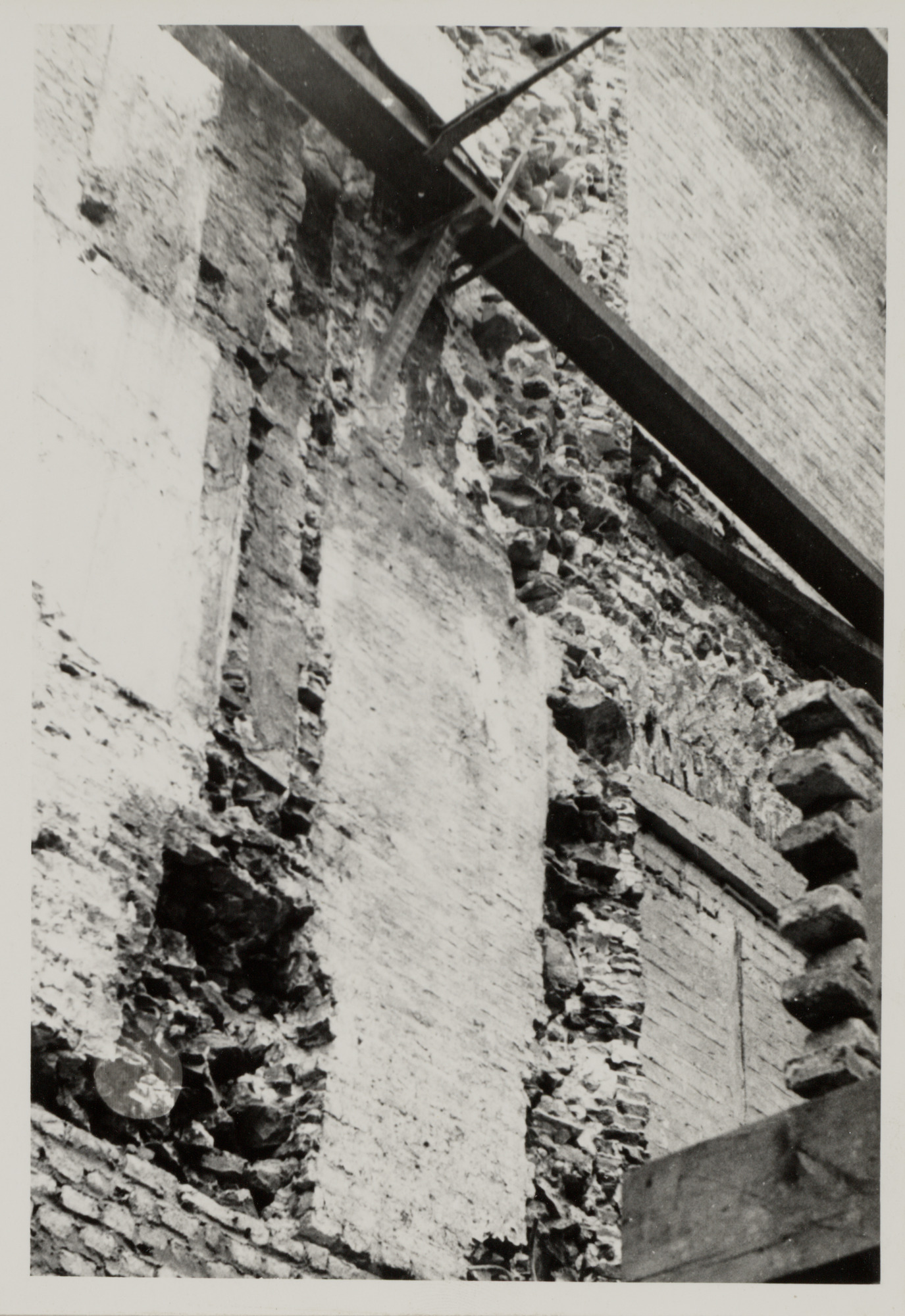 Gent: Vrijdagmarkt, afbraak huis, nr.48, 1953