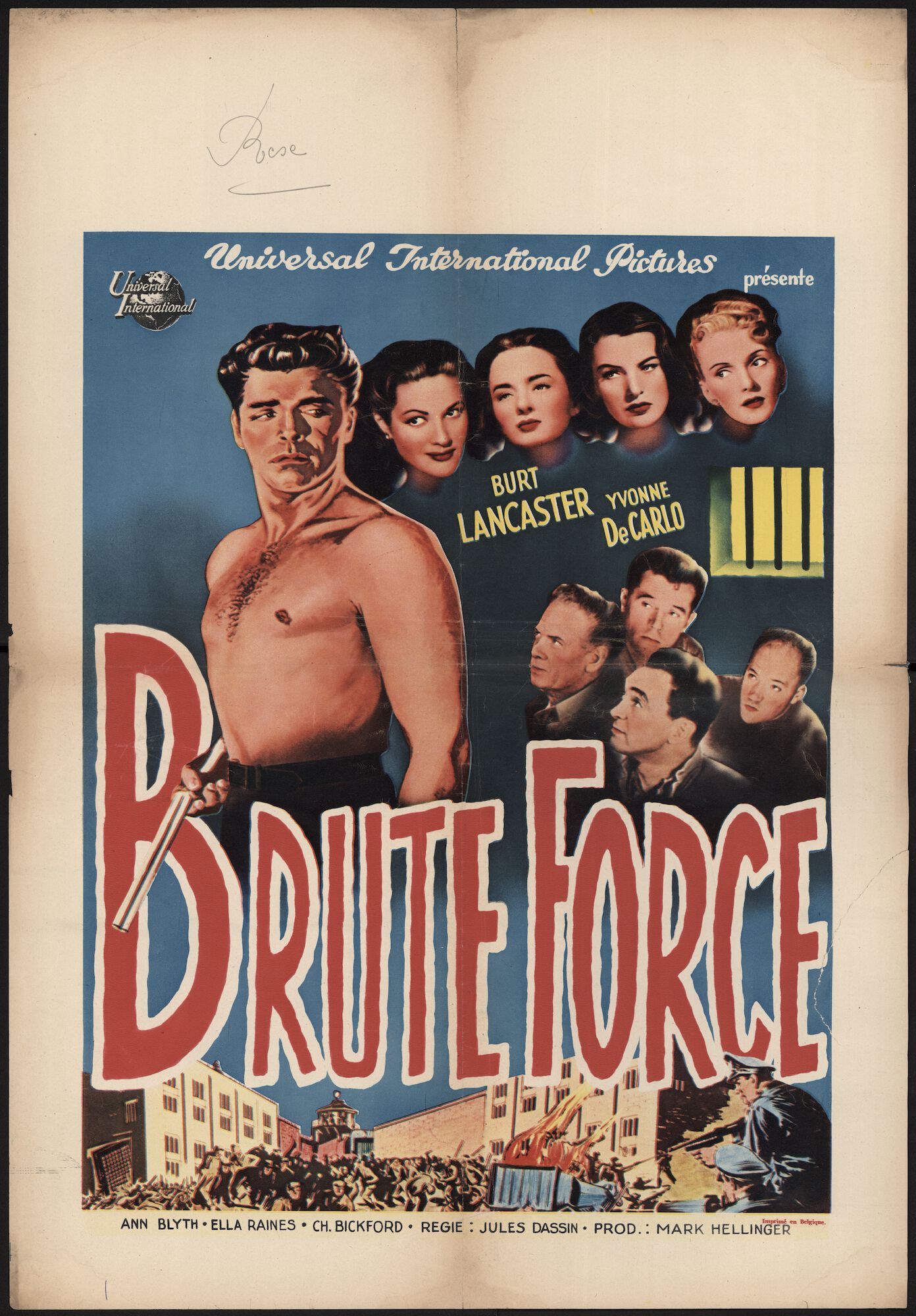 Brute Force, Rex, Gent, mei 1948