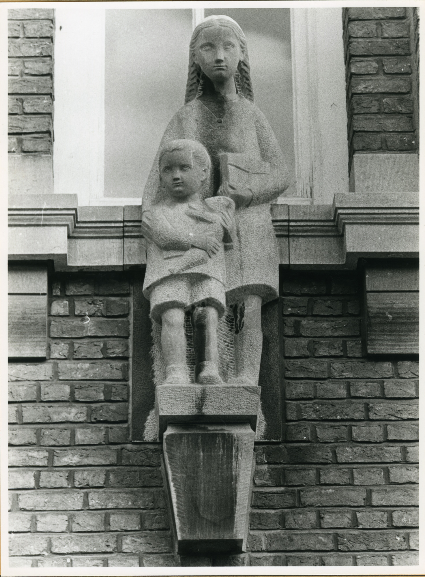 Gent: Tennisbaanstraat 74: Gevelbeeld