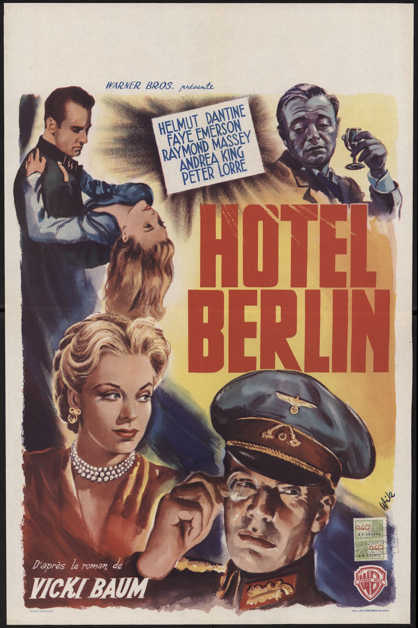 Hotel Berlin, Capitole, Gent, januari 1949