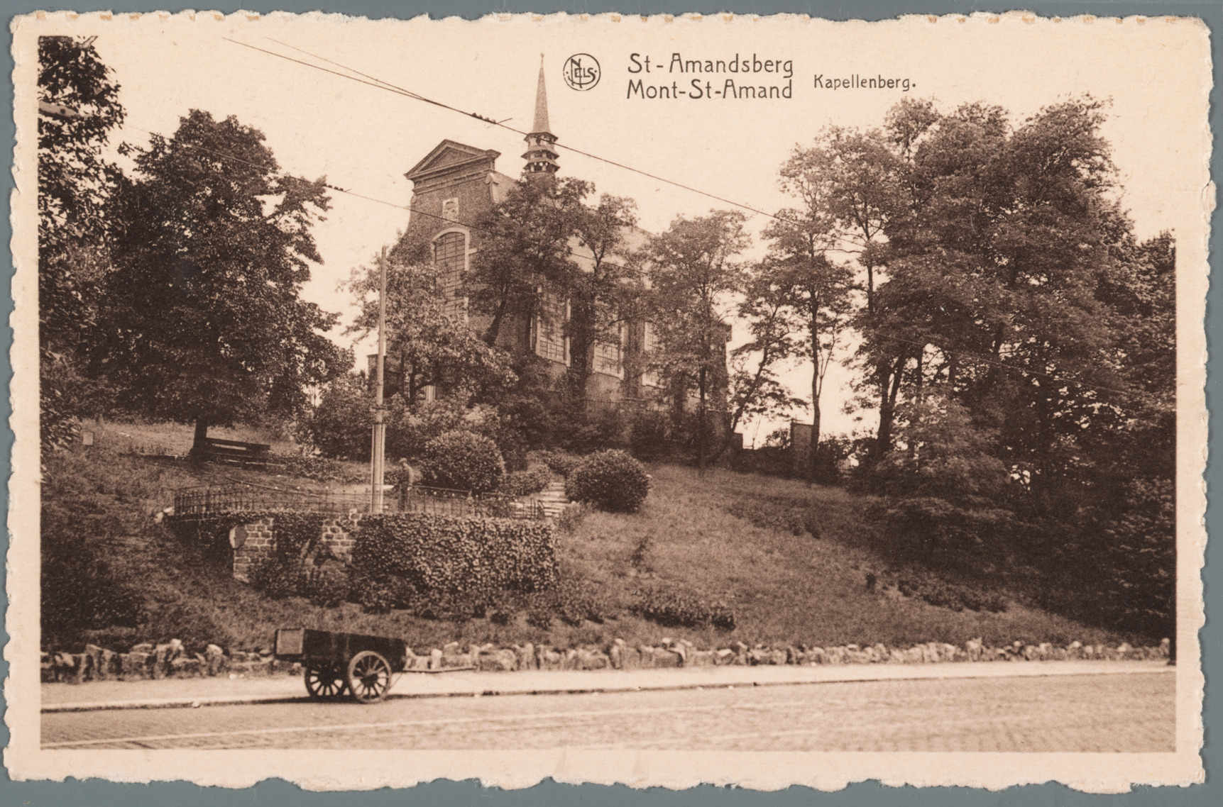 Sint-Amandsberg: Antwerpsesteenweg: Kapellenberg (nu Campo Santo)