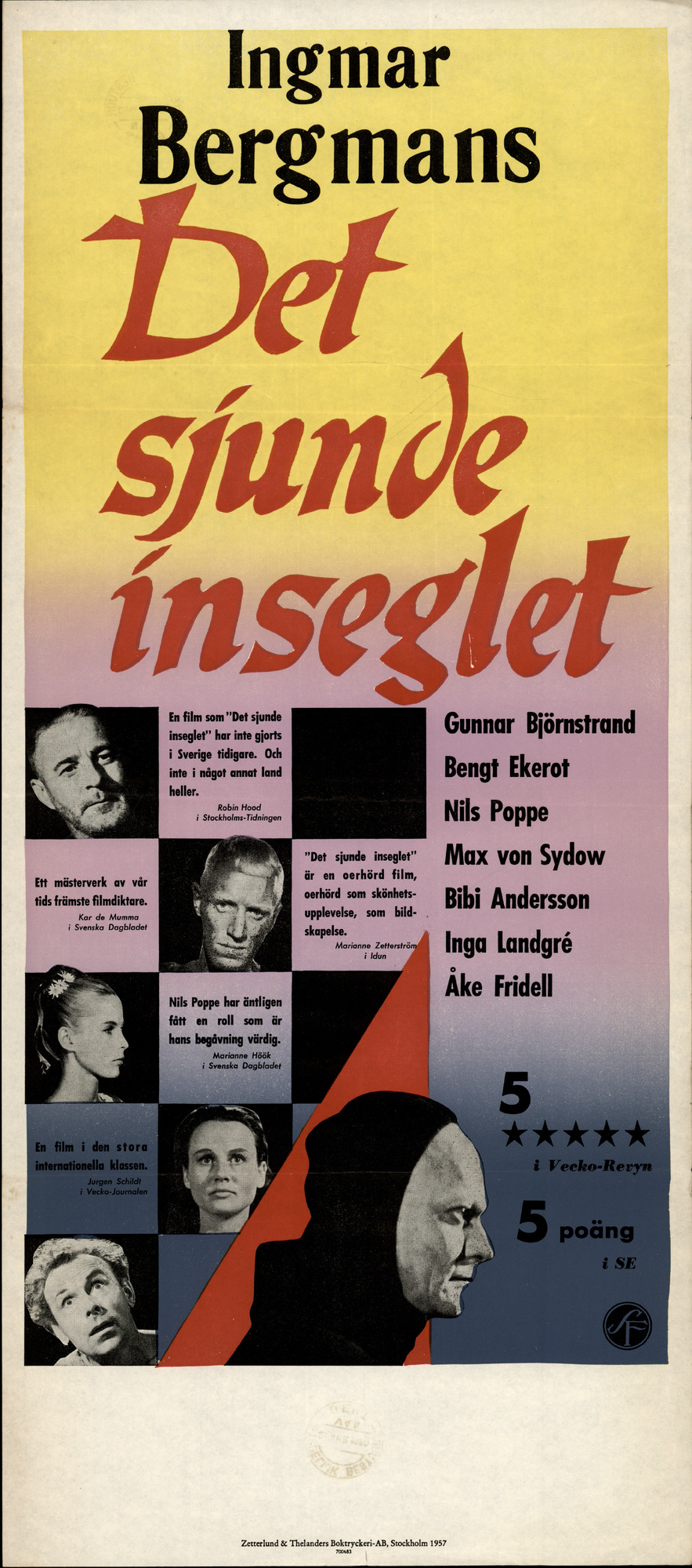 Det sjunde inseglet, Ingmar Bergmans
