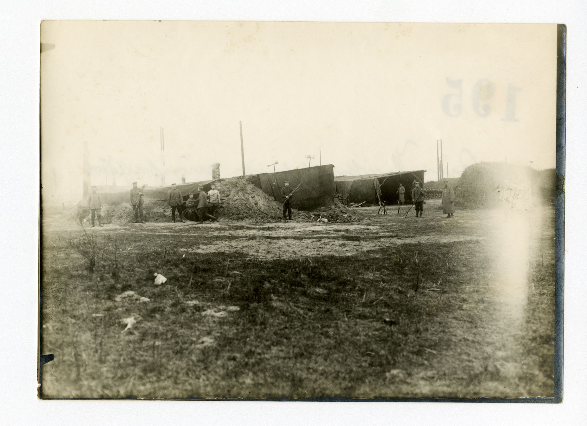 Melle: teerhut, 1915-1916