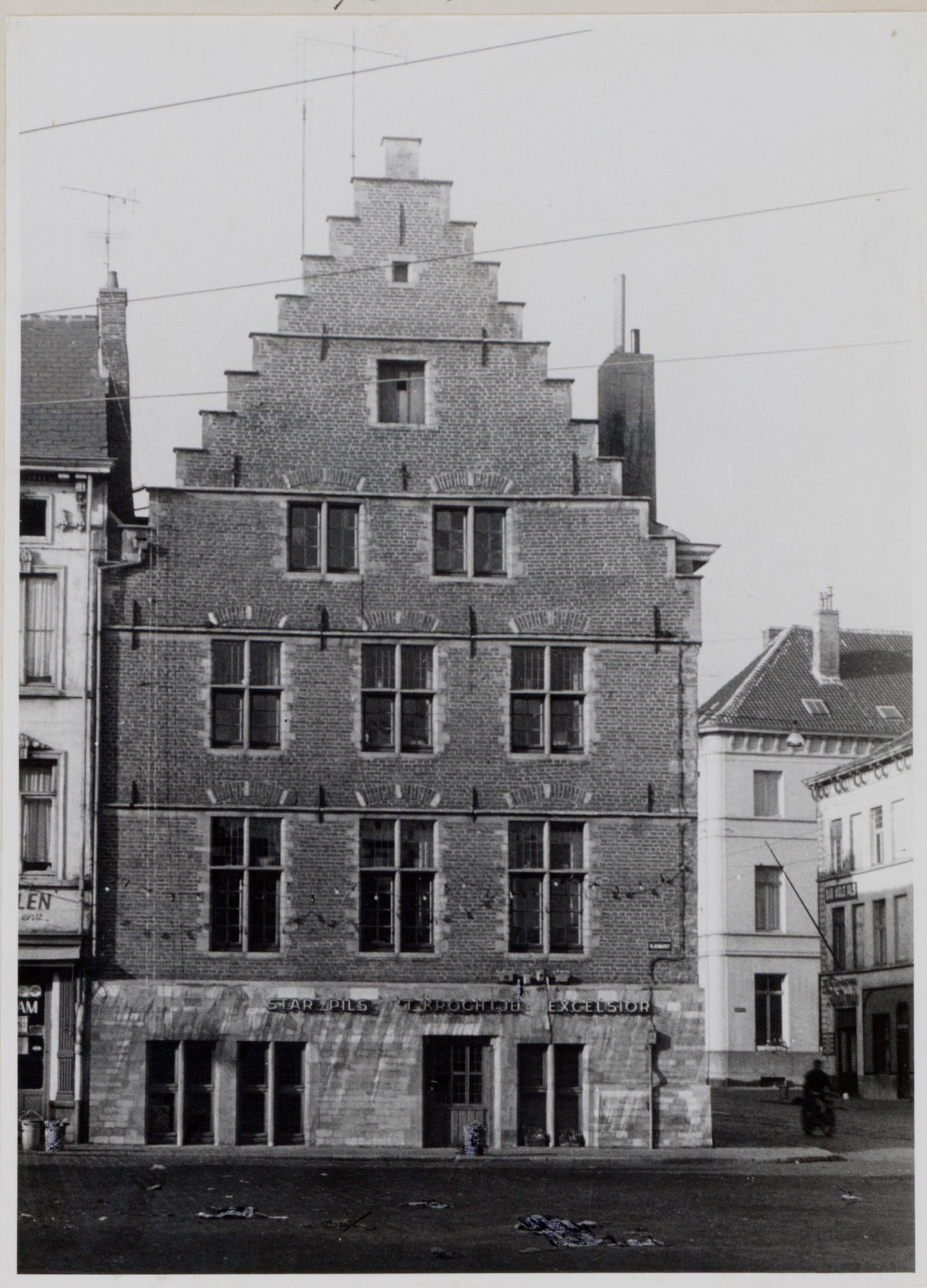 Gent: Vlasmarkt: Burgerhuis 't Krochtje