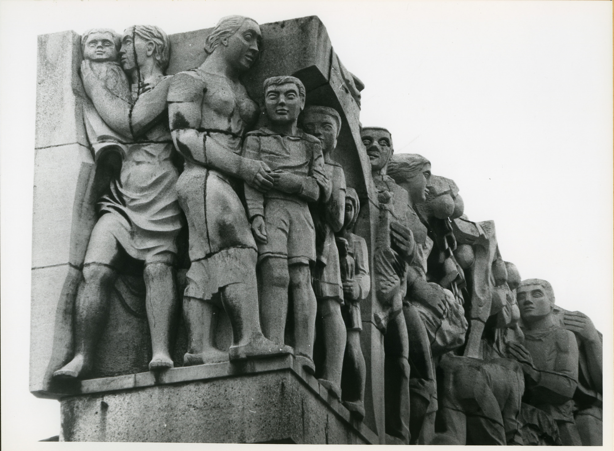 Gent: Koning Albertpark: Beeldhouwwerk, 1979