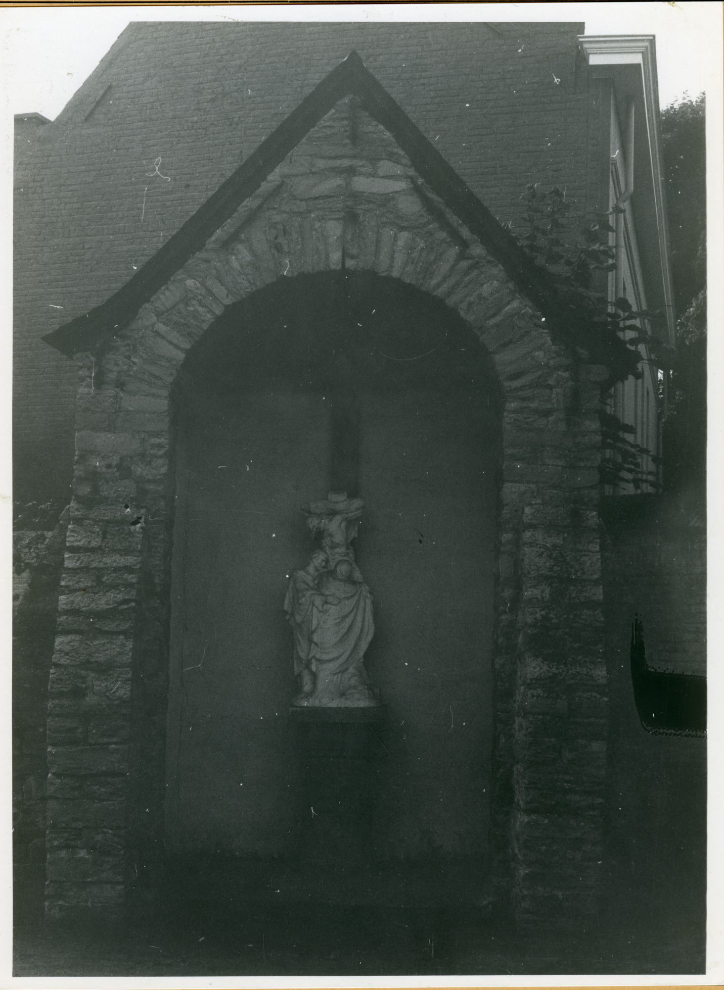 Afsnee: Pontstraat: Kapel, 1979