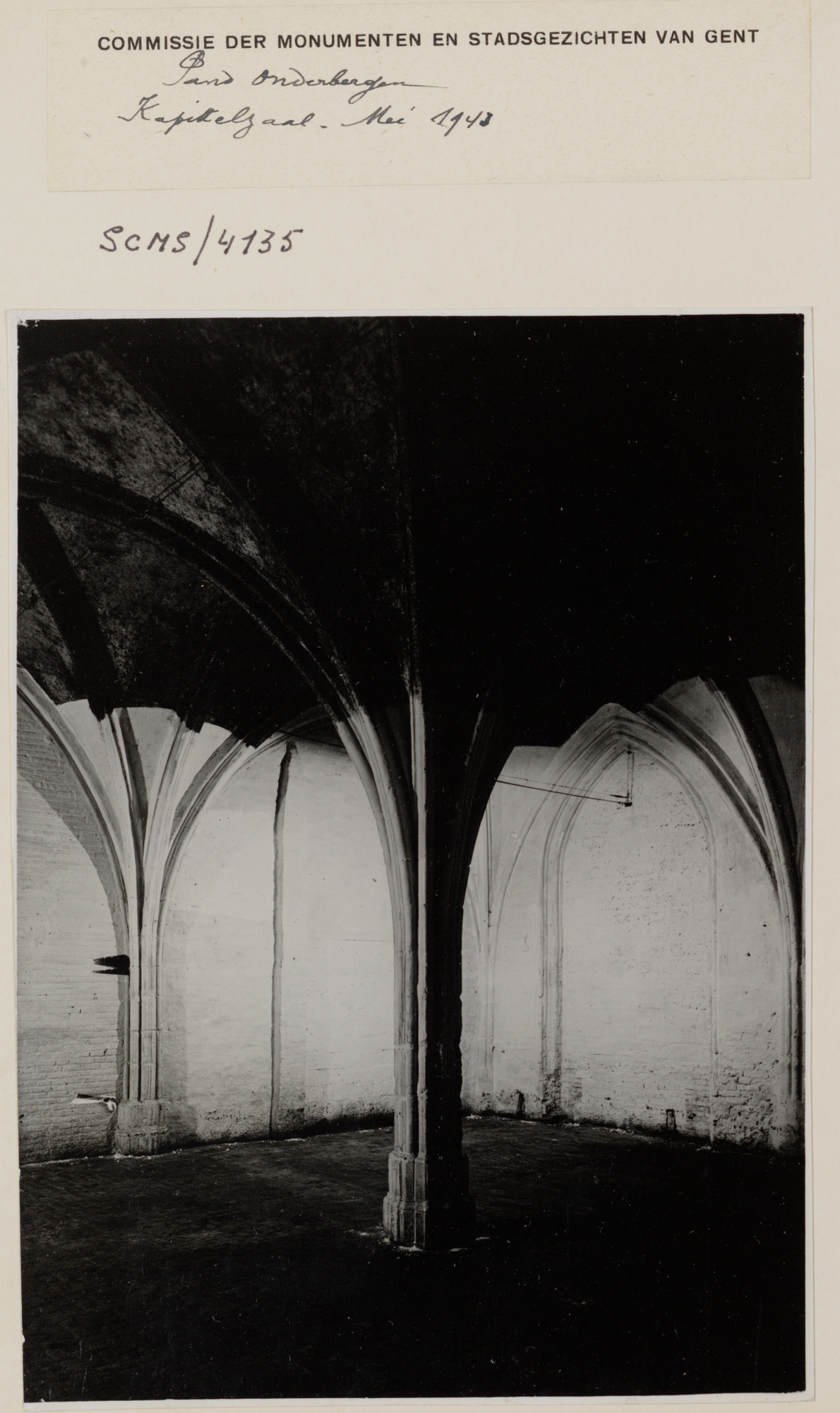 Gent: Dominicanenklooster (Het Pand), Onderbergen