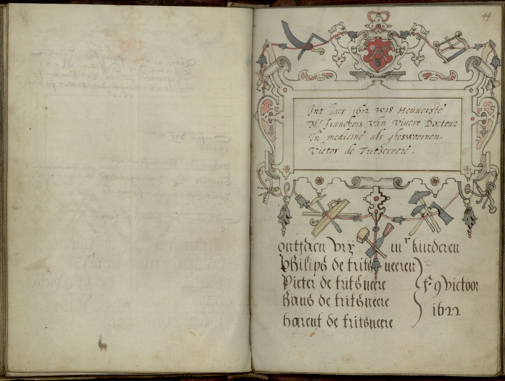 Register van het ambacht van de timmerlieden van Gent, 1423-1793