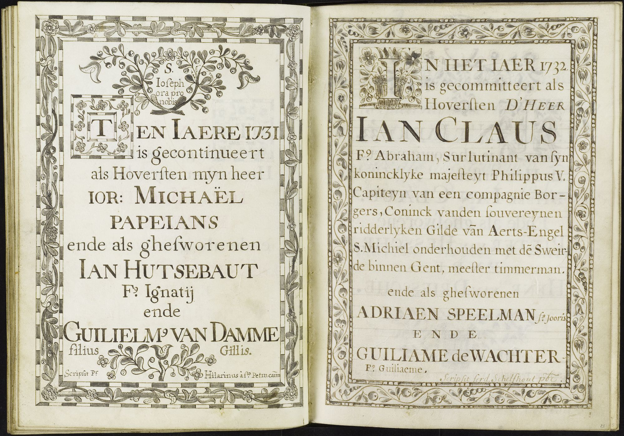 Register van het ambacht van de houtbrekers en timmerlieden van Gent, 1685-1772