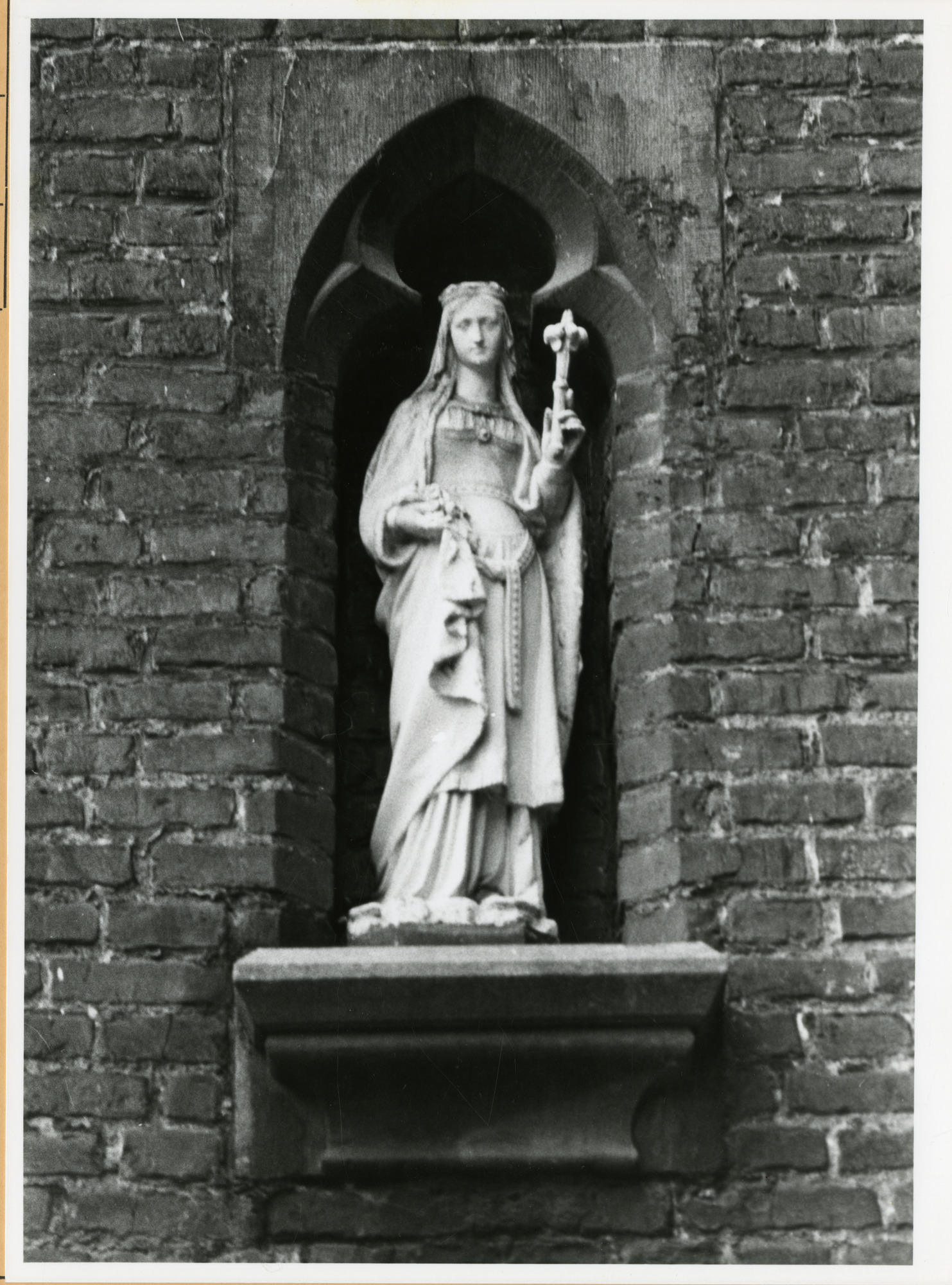 Gent: Keizervest 5: Gevelbeeld, 1979