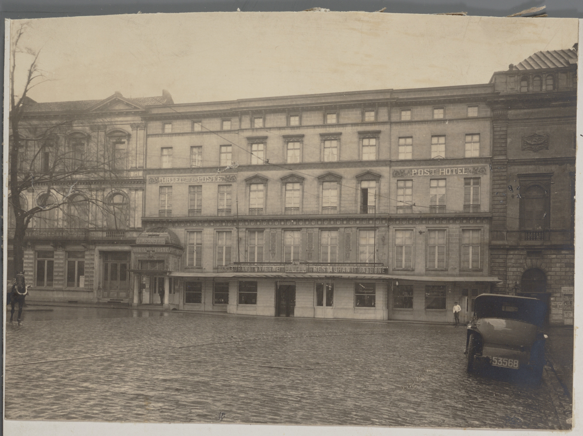 Gent: Posthotel, Kouter