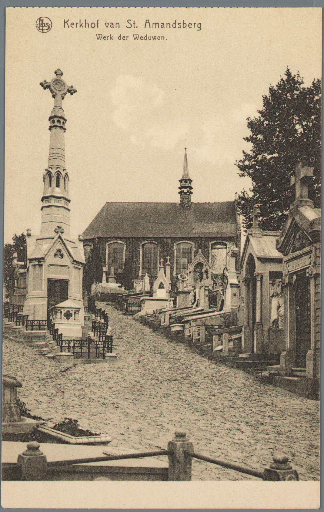 Sint-Amandsberg: kerkhof (Campo Santo)