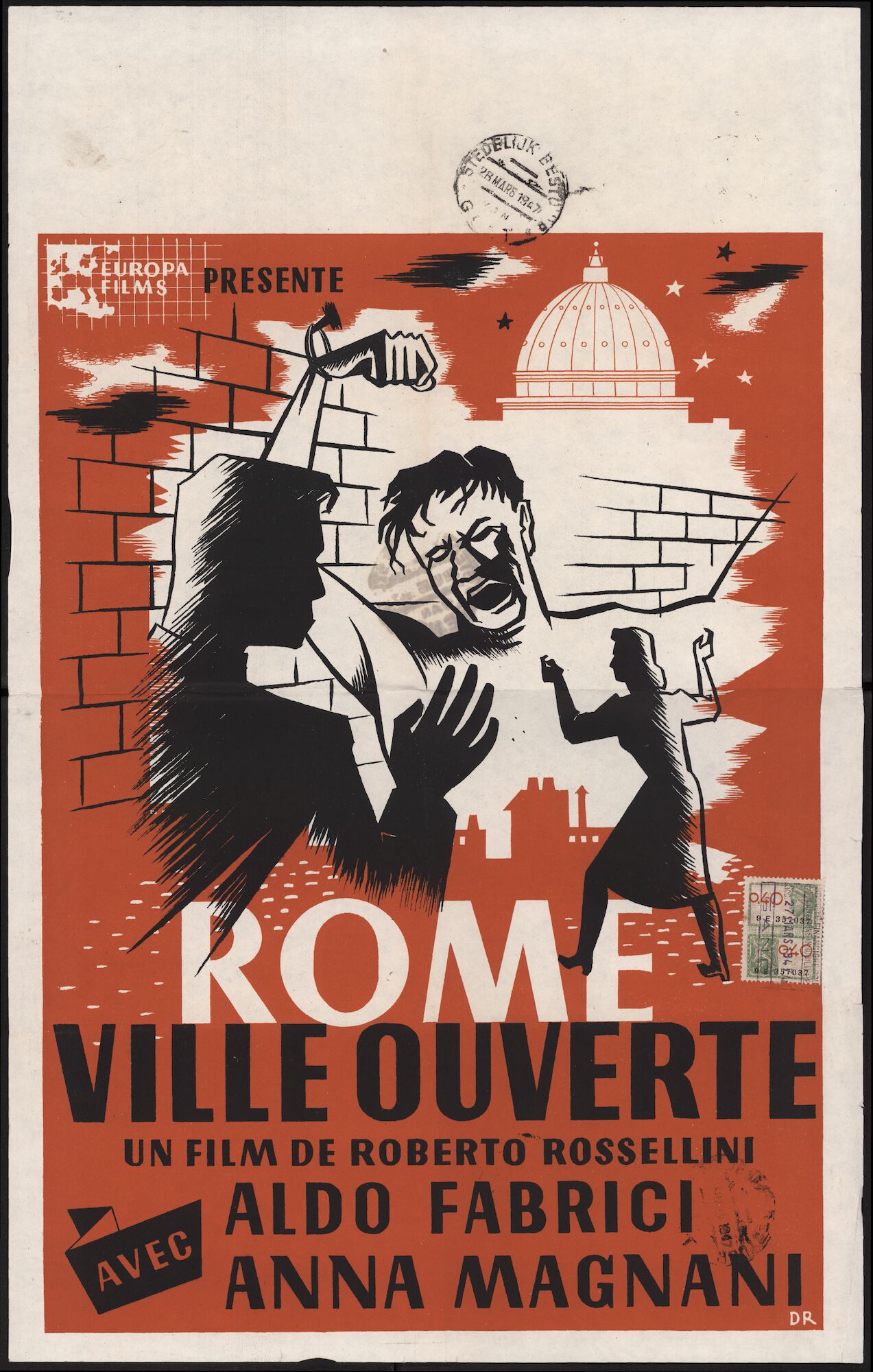 Rome ville ouverte, Gent, maart 1947