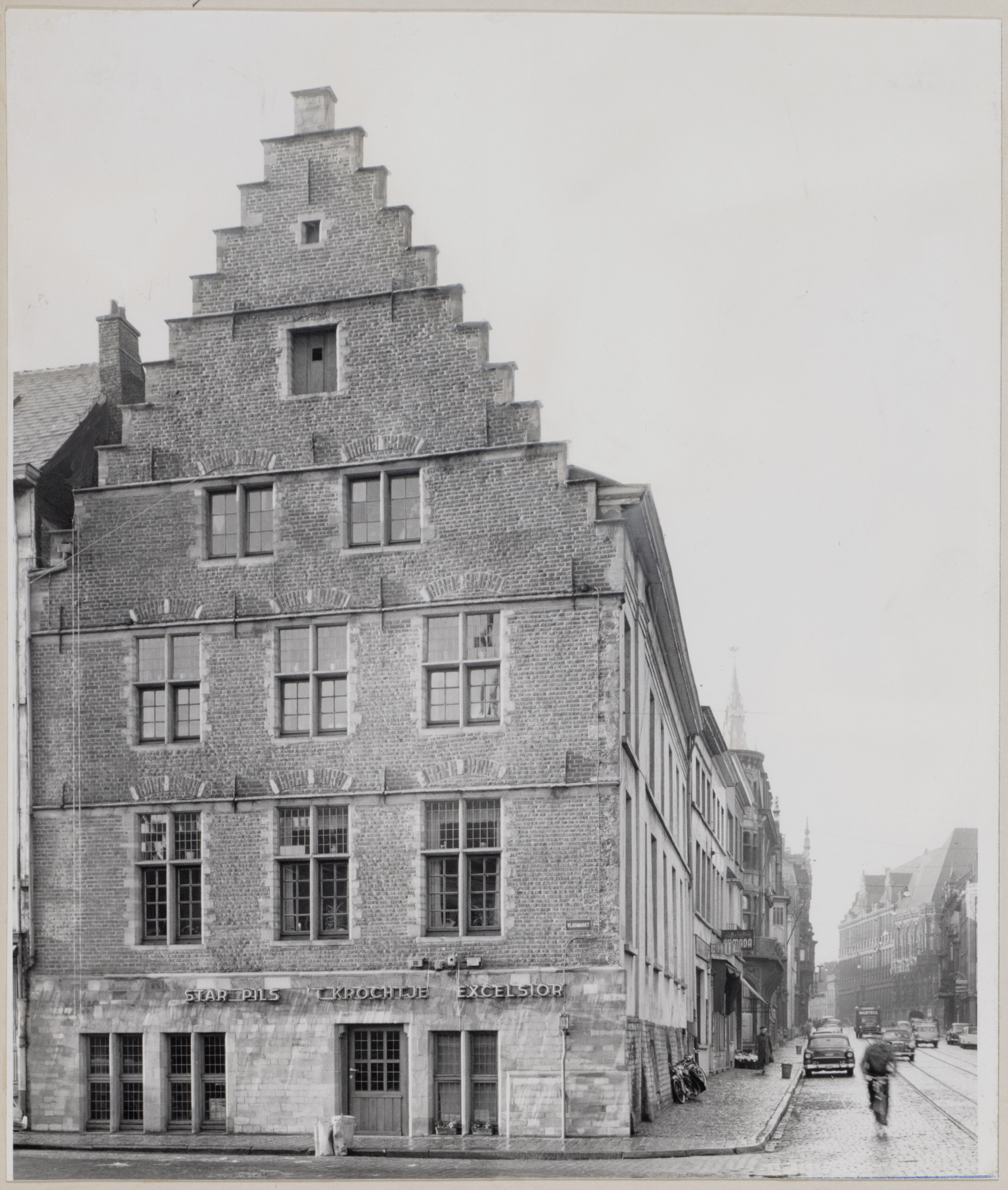 Gent: Vlasmarkt: Burgerhuis 't Krochtje