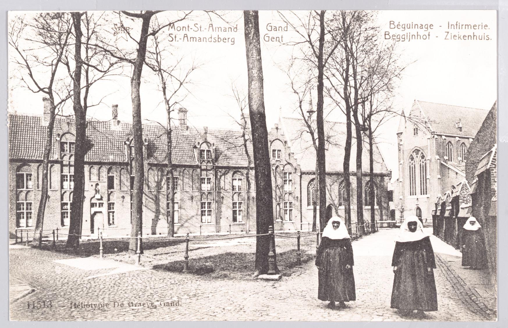 Sint-Amandsberg: Groot Begijnhof: infirmerie (ziekenboeg)