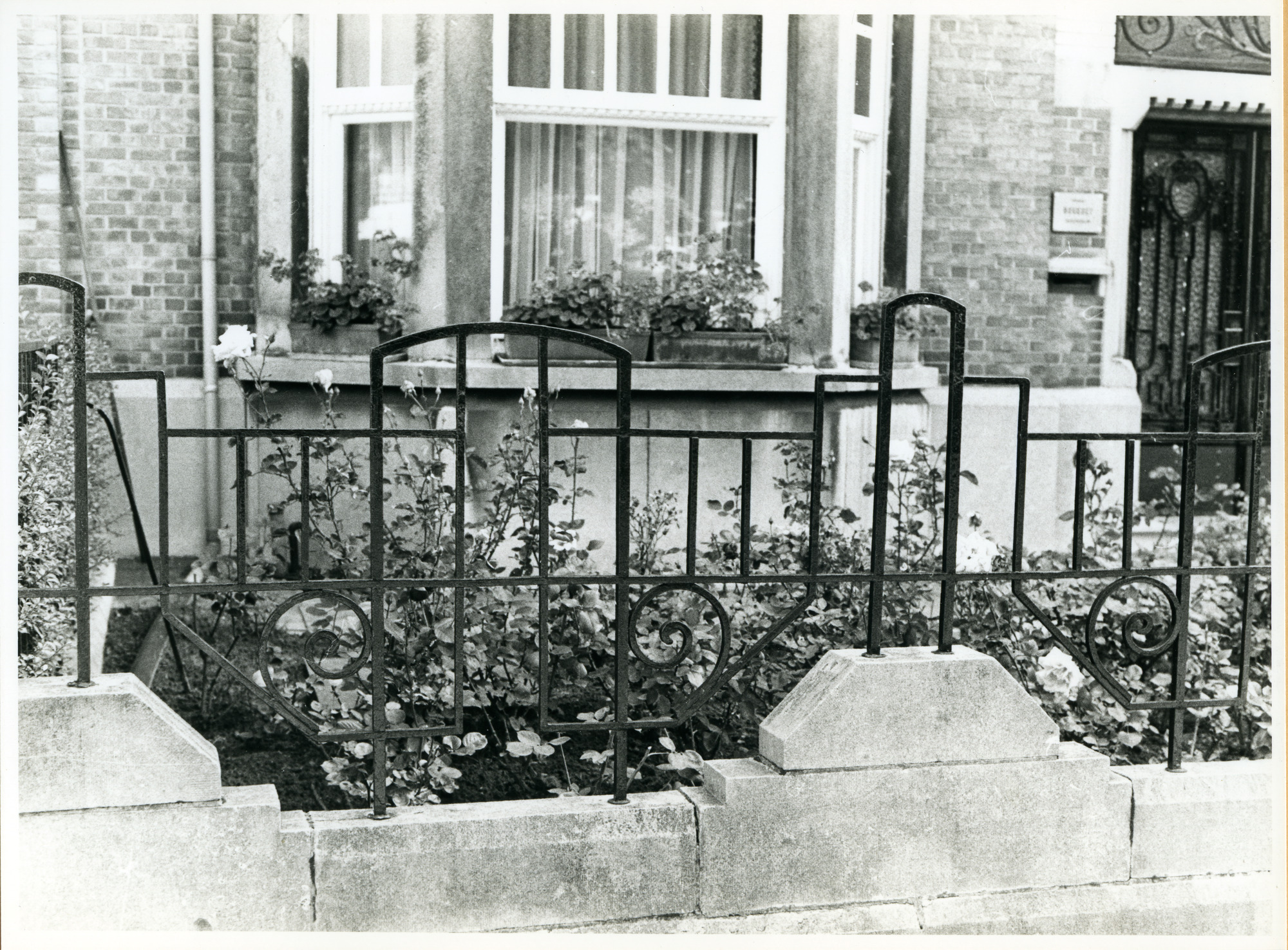 Gent: Onafhankelijkheidslaan 11-12: Hek, 1979