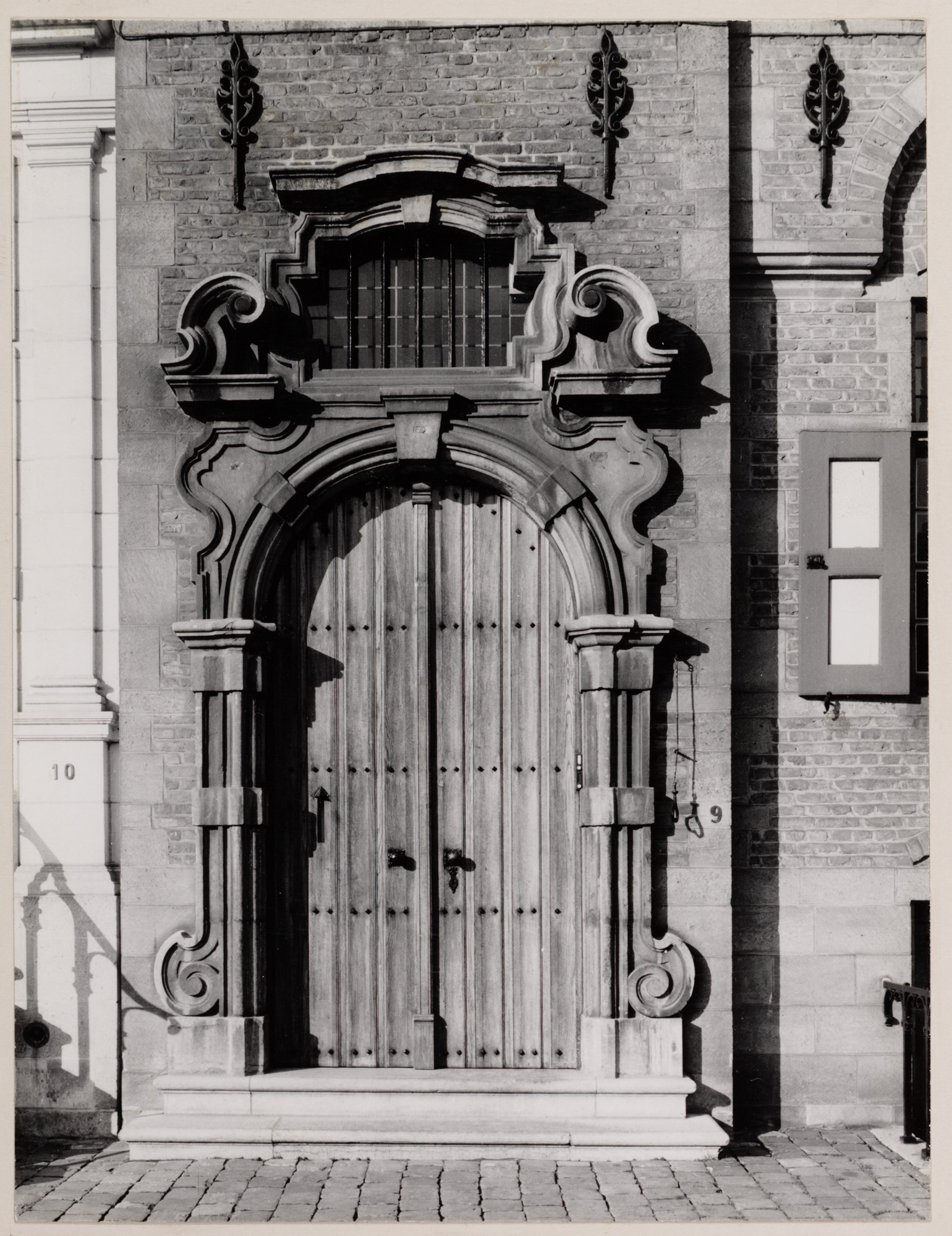 Gent: Korenlei, ingangspoort